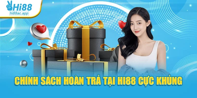 Chính sách hoàn trả tại Hi88 cực khủng