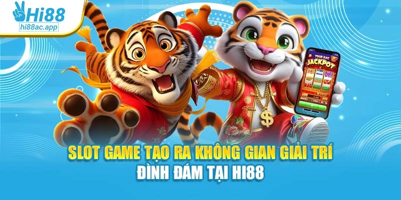 Hi88 15 Slot game tạo ra không gian giải trí đình đám tại Hi88
